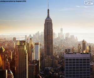 yapboz Empire State Binası, New York